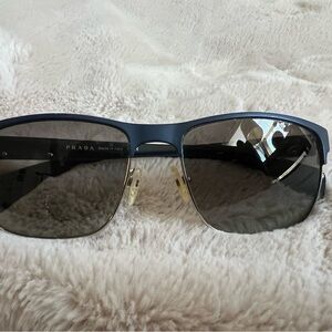 Prada Navy and Charcoal Sunglasses